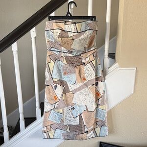 Beautiful envelope, letter style sheath short dress